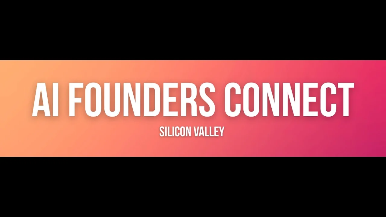 Full-frame poster for AI Founders Connect | Westminster & Partners | Where Founders Meet Capital